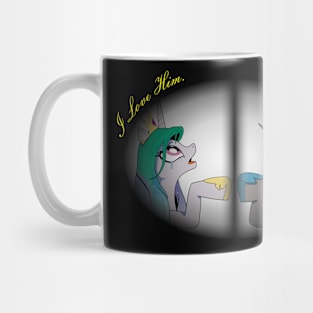 Love in a Different World- Celestia and Sombra (1 orb) Mug